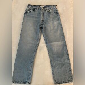 NWT Re/Done Denim 70’s Stove Pipe Fit Womens Size 29